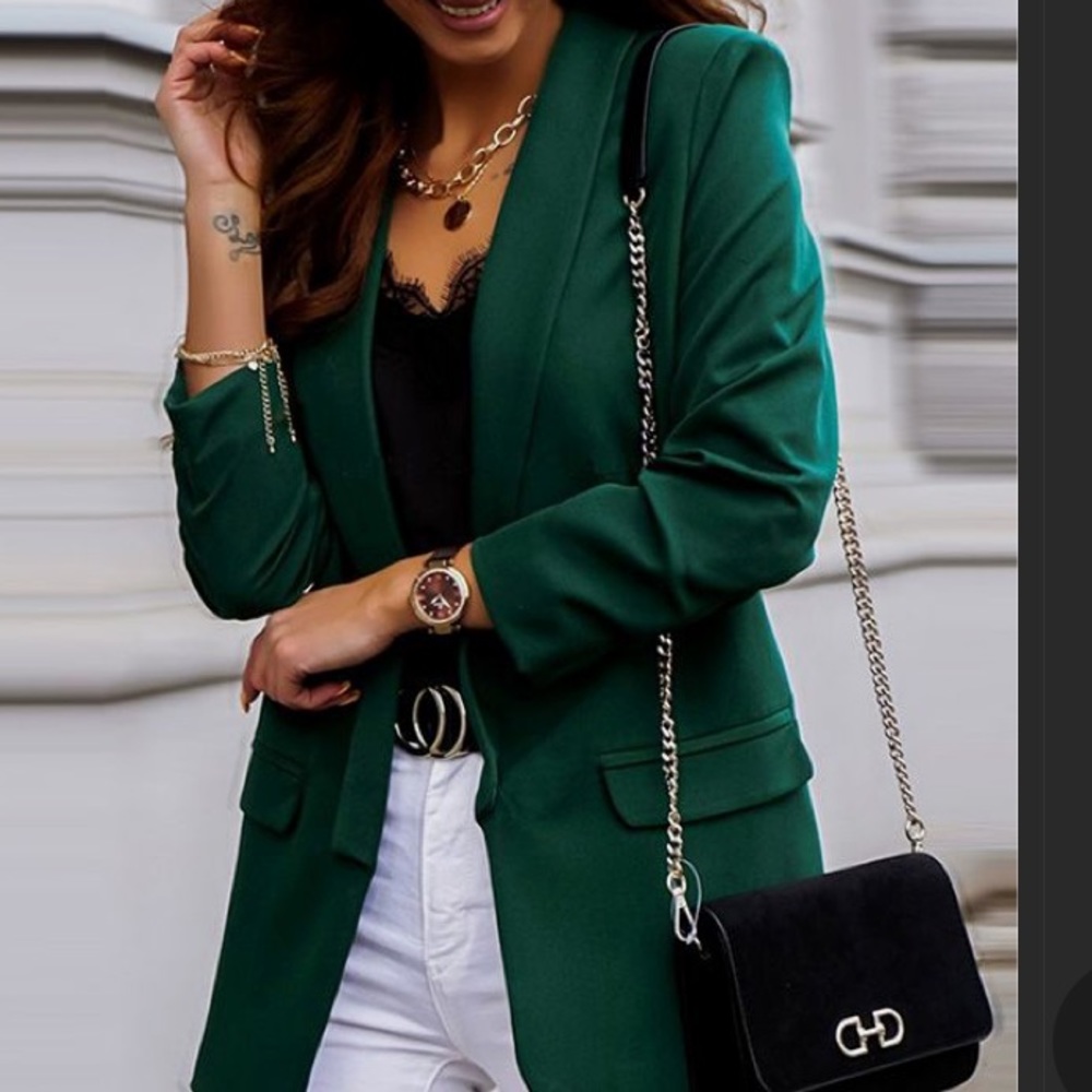 Womens wool blazer